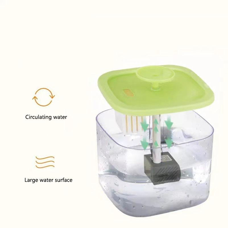 Electric Drinking Water Bowl for Pet Cats and Dogs Silent Safe and Mouth-free Automatic Drinking Water Bowl for Home Use Pet