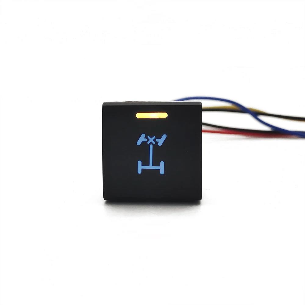 1Pc For Toyota Camry V70 2018 Rav4 Corolla Altis 2019 prado 150 2020 Car LED Light BSM Camera View Rearview Mirror Switch Button