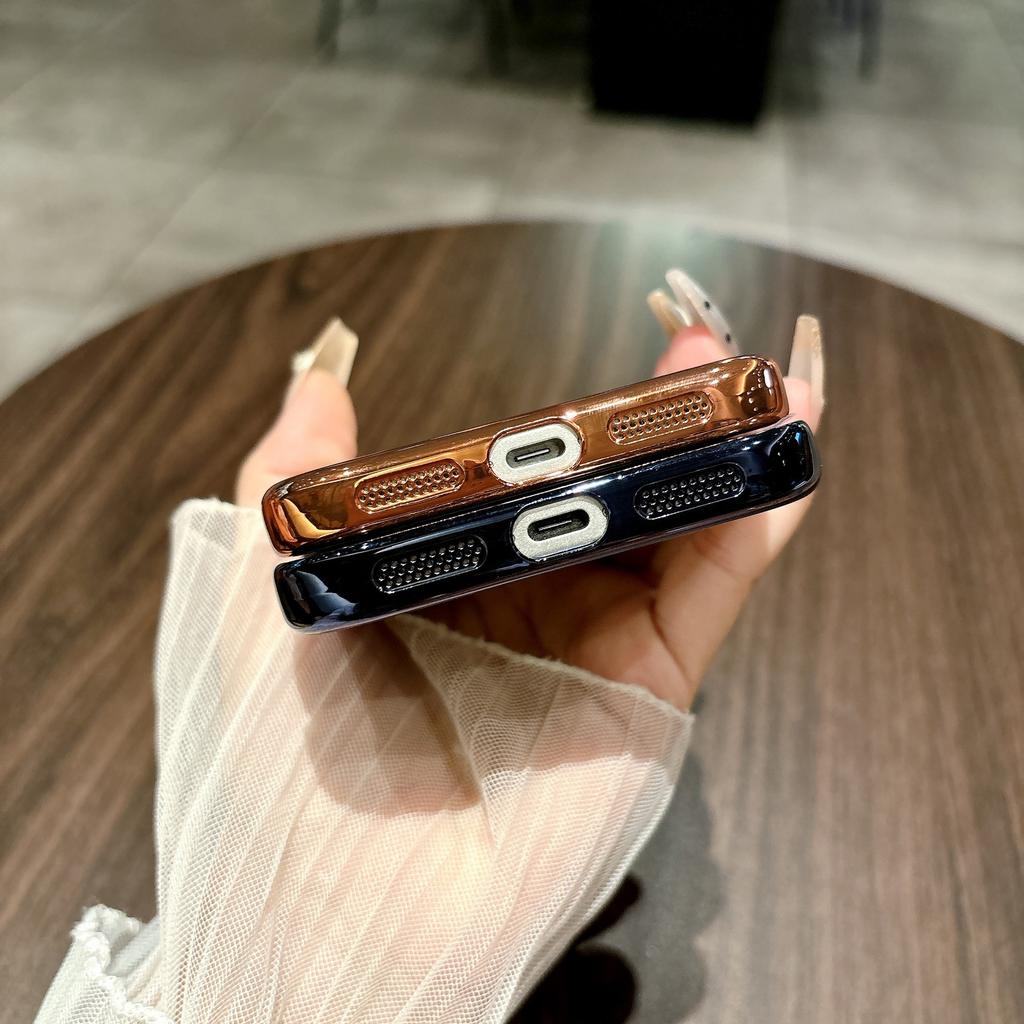 Applicable To Apple 17 ProMax Frameless Magnetic Suction Phone Case Electroplated Iphone16 Transparent Anti Fall 15 Protective Case