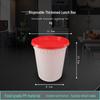 32oz Disposable Plastic Soup Cup with Lid