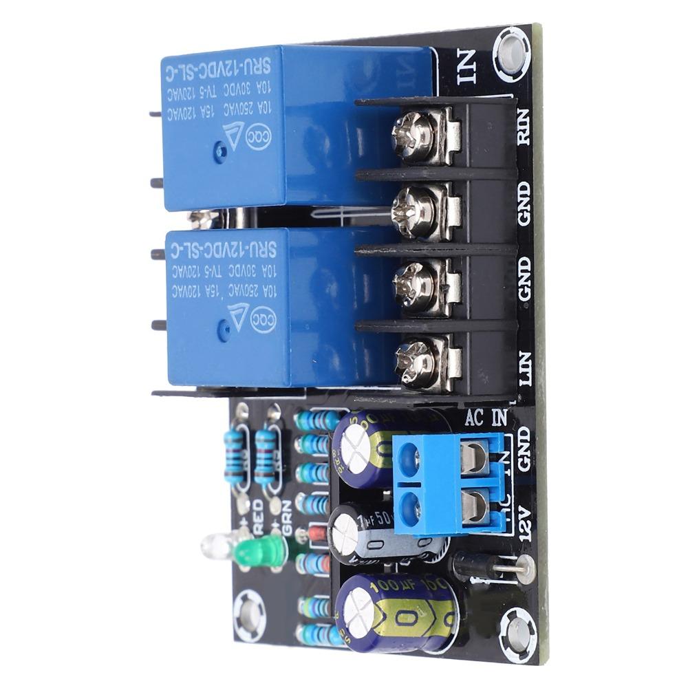 AC 12 -15V UPC1237 Channel Speaker Board Dual Channel Adjustable Speaker Protection Board Power Regulator Module