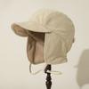 Winter Cap Earflap Hat Windproof Velvet Pilot Hat Japanese Bonnet Hat  Men Women