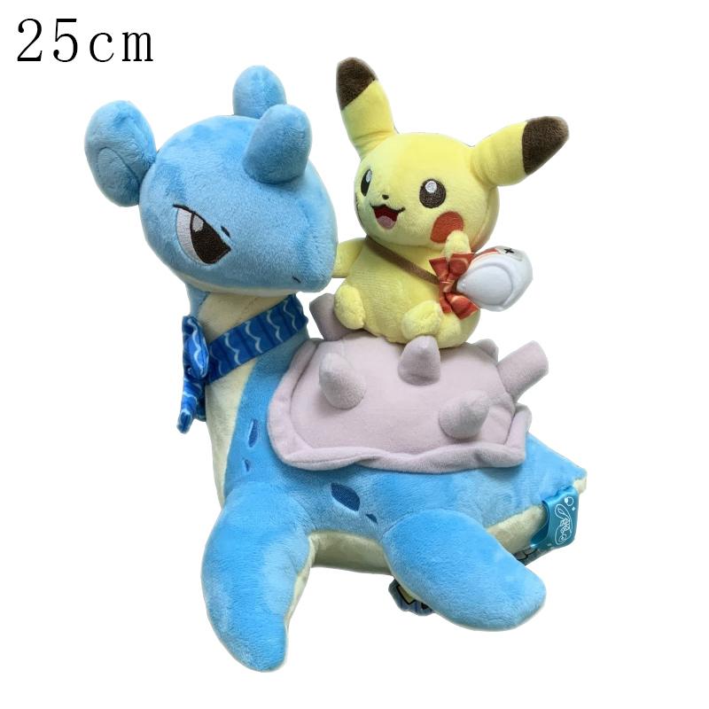 Pikachu Shiny Charizard XY Stuffed Plush Toy Vaporeon Plush Evoli Plush Scorbunny Sprigatito Butterfree Dragonite Blastoise Doll