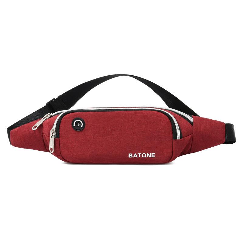 

Close Fitting Waist Bag, Men s Sports Running Belt, Chest Bag, Women s Trendy Style, Small, Lightweight, Waterproof and Wear-resistant