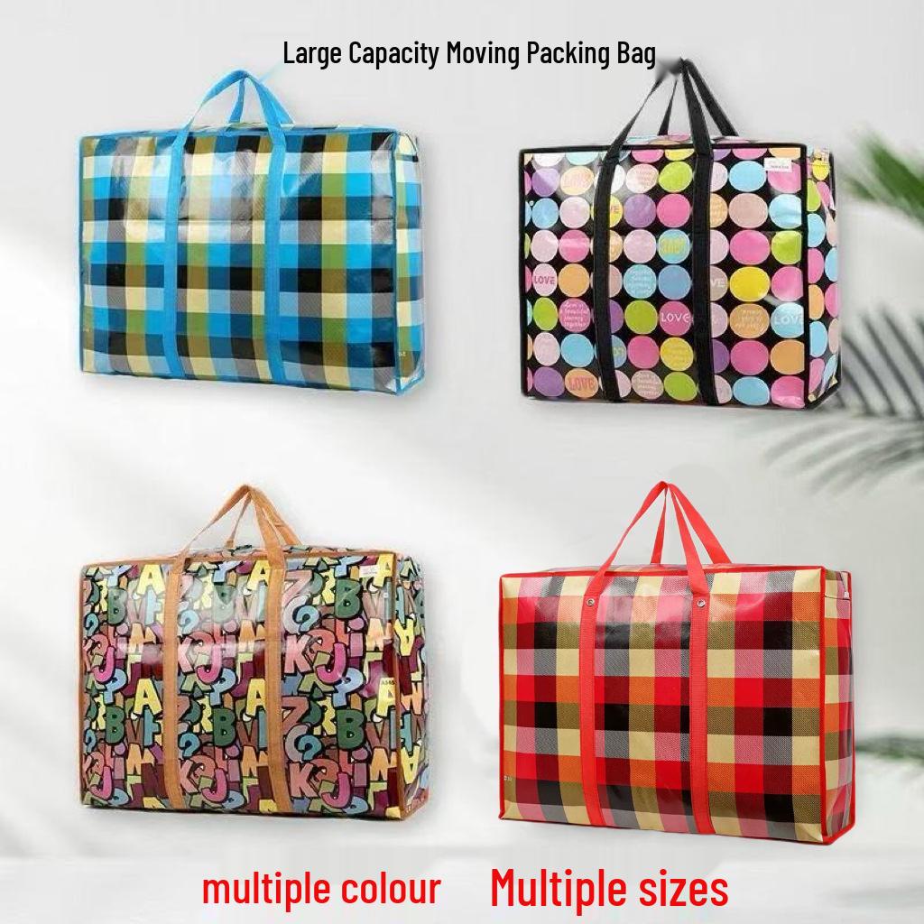 Large Capacity Non-Woven Duffel Bag for Moisture-Proof Storage of Quilts and Clothes