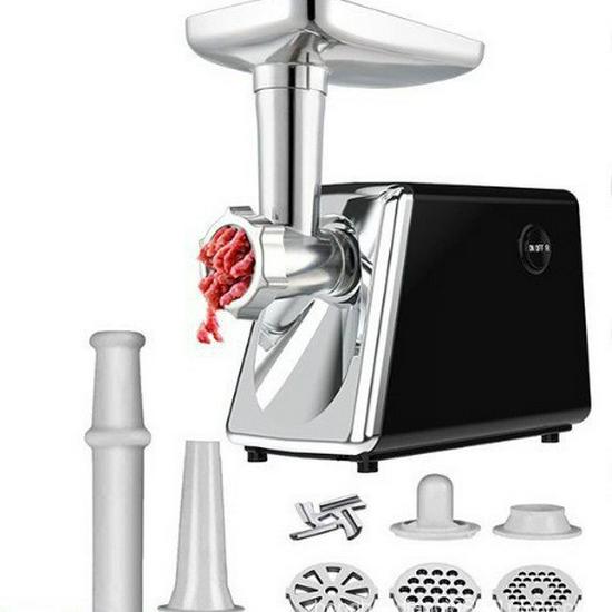 Meat Grinder & Sausage Stuffer - 220V/110V, UK/Europe Standard, with Vegetable Cutter