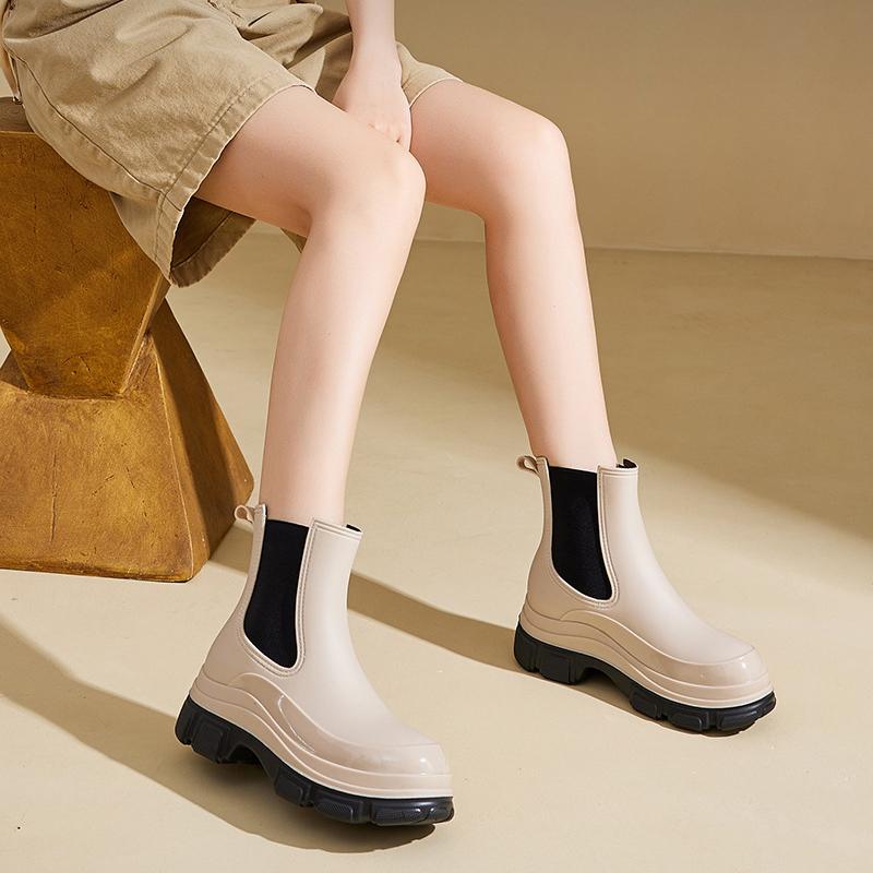 Damen Outdoor Stiefel Gummischuhe Küche