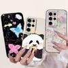 For Samsung Galaxy S24 Ultra Case Beautiful Cartoon Cover S24Ultra S928B S928U Soft TPU Phone Case For Samsung S24 Ultra Shell