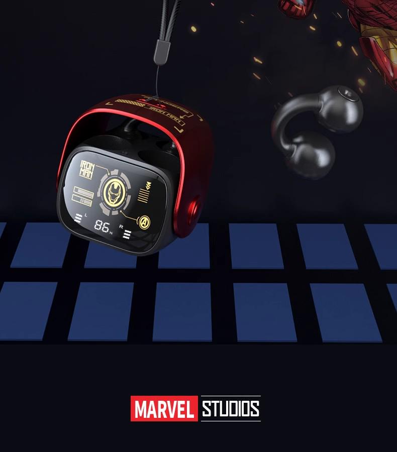 Marvel 2025 Bluetooth Ohrclip: Bequeme Gaming-Ohrhörer mit geringer Latenz