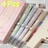 4Pcs Creative Gradient Color Love Neutral Pen High Quality Novelty Signature Pens Fashion Cute Quick Drying Gel Pens Gifts Holiday Gift Novelty