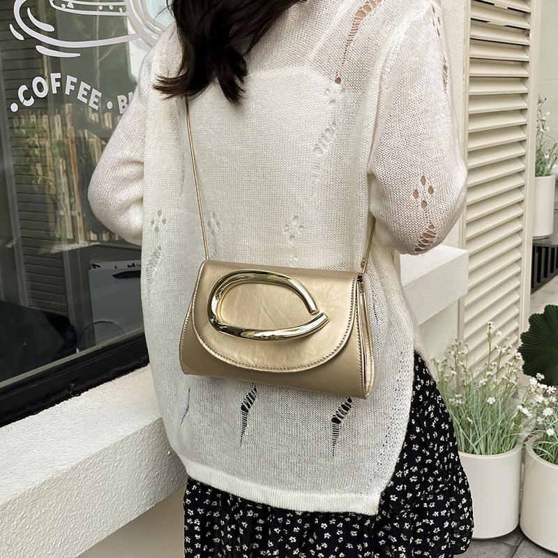 New Exquisite Clutch Bag, Fashionable Chain Bag, Banquet Bag, Party Bag, Oblique Span Bag.