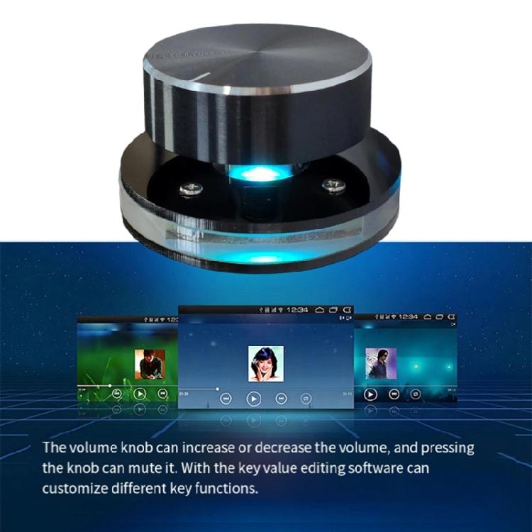 USB Sound Controller PC Speaker Support Shortcut Key Computer USB Sound Adjustable Controller with LED Light