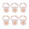 3 Types 100pcs Silicone Semi Permanent Tattoo Ink Ring Cup for Pigment Holder