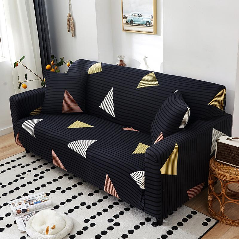 Printed Elastic All-inclusive Sofa Cover Washable Elastic Sofa Dust Cover Sofa Cover