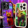Handyhülle für iPhone 17 Air 16E 15 16 Pro Max Streunerkatze Spiel B-12 Hülle 14 Plus 13 12 Mini Weiche Schale Silikon Fundas