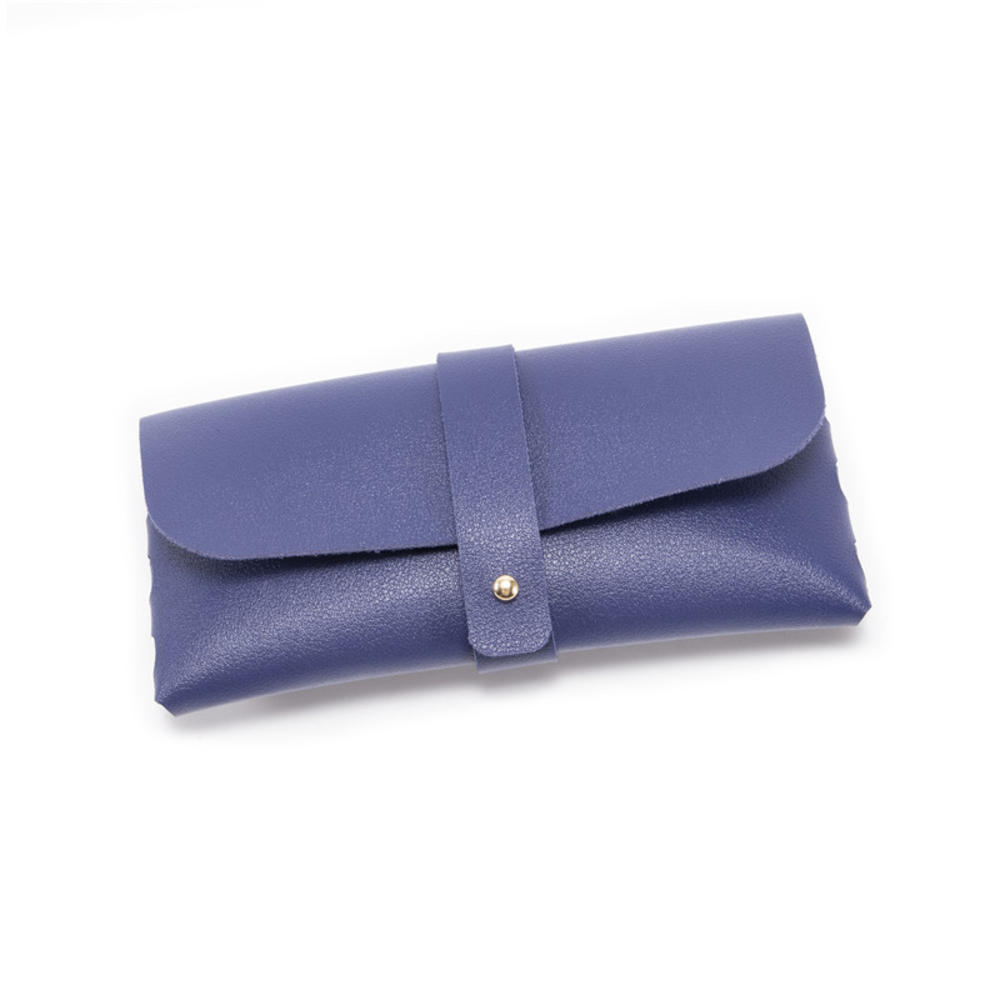 1Pcs Glasses Case Women Leather Soft Glasses Bag Fashion Portable Sunglasses Box Bag Accessories Eyeglasses Case Sunglasses Box