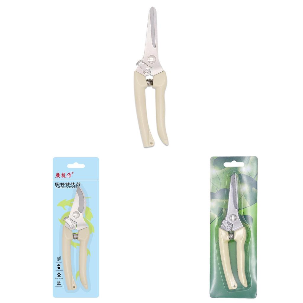 Garden Pruning Shears With Stainless Steel Blades For Fruit Picking And Tree Trimming