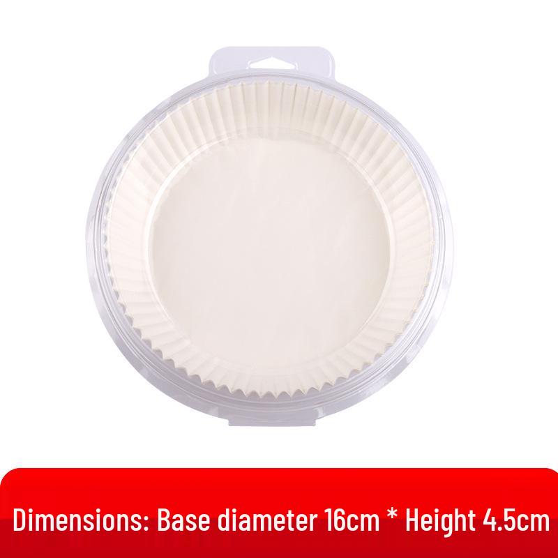 Oil-Proof, Food-Grade Disposable Air Fryer Paper Plate & Bowl Liners