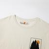 Timberland Letter Design Round Neck Pullover Short Sleeve T-Shirt Unisex Tops White A2KB6-CM9