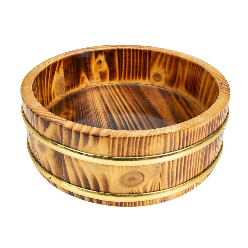 

Ведро для риса для суши, большая емкость, японские формочки, аксессуары для сервировки еды, круглое для ресторана, для малышей