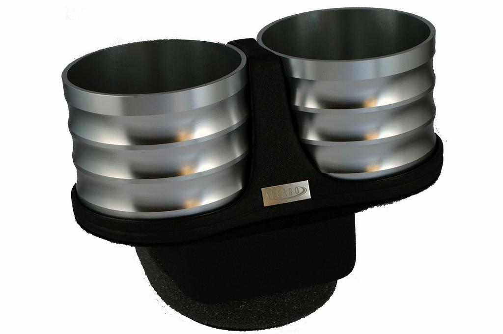 ALCABO Drink Holder, Silver Cup, for Toyota Prius ZVW30, Right-Hand Drive, AL-T116S