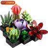 Creative Succulent Plant Model Kit With Abs Plastic Blocks For Kids Diy Educational Toy