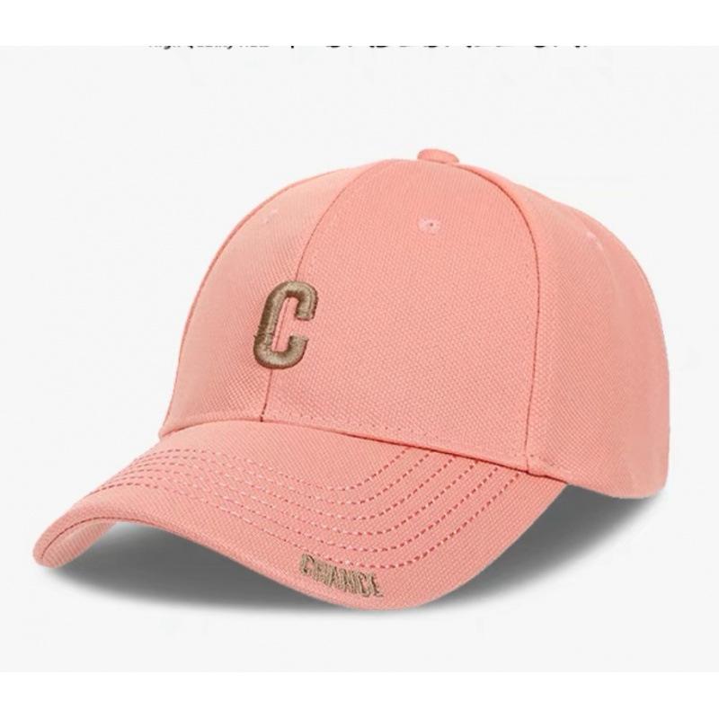 Small C Embroidery Trendy Hat Men'S And Women'S Same Embroidery Letter Baseball Cap Sun Hat Men'S Peaked Cap