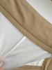 Retro Spicy Girl Belted Skirt Pants - Anti-Exposure A-line Mini for Women