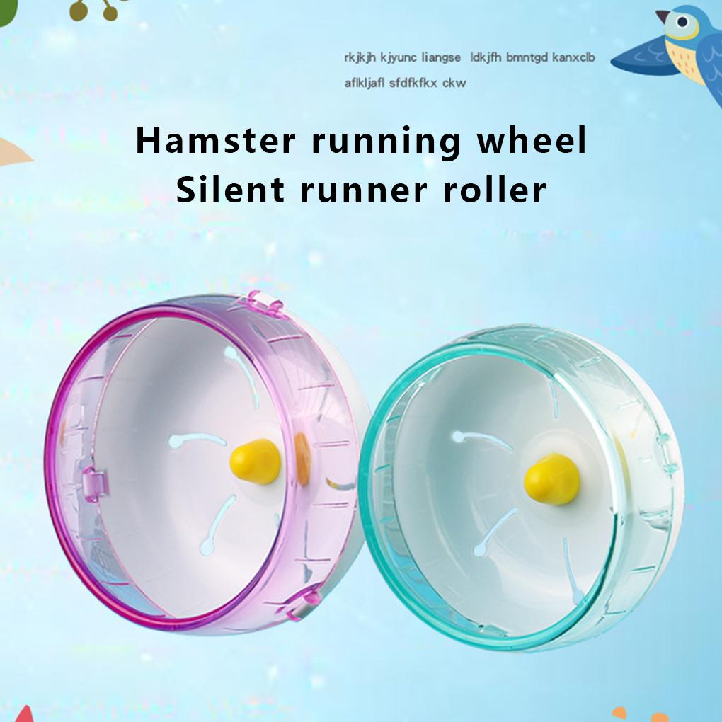 Plastic Pets Running Wheel Training Quiet Non-Slip Jogging Spinner Mini Exercise Animal Sports Accessories Presents