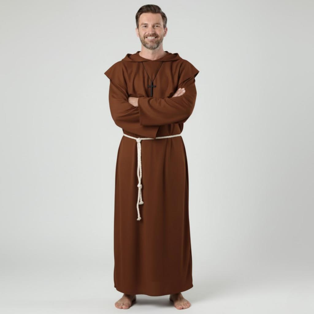 Adult Halloween Monk Costume
