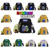 Cute Roblox Rainbow Friends Shoulder Bag For Kids Lightweight And Durable
