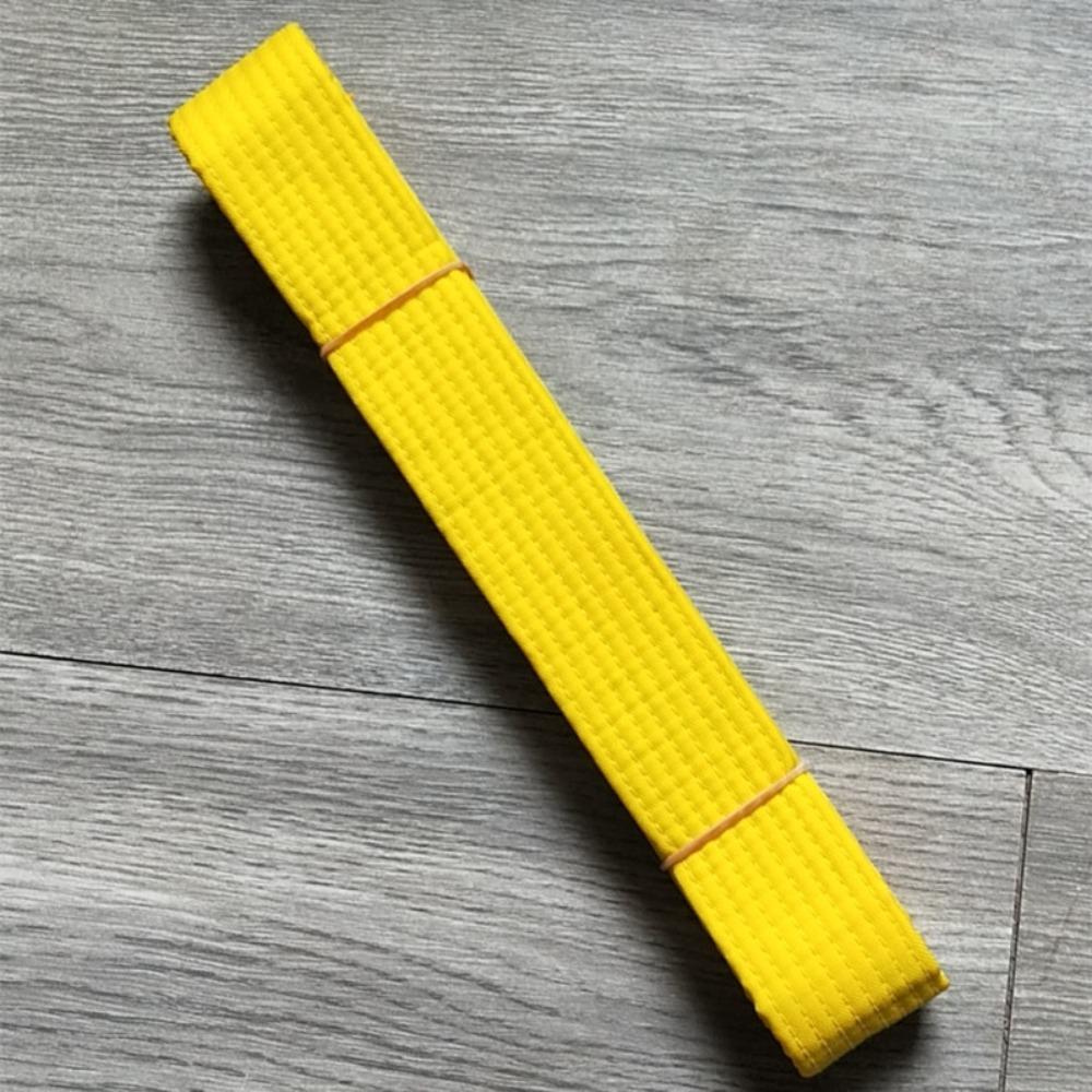 2.2/2.8M udo Jiu jitsu Standard Tapes Cotton Colored Ranking Belts  Adult