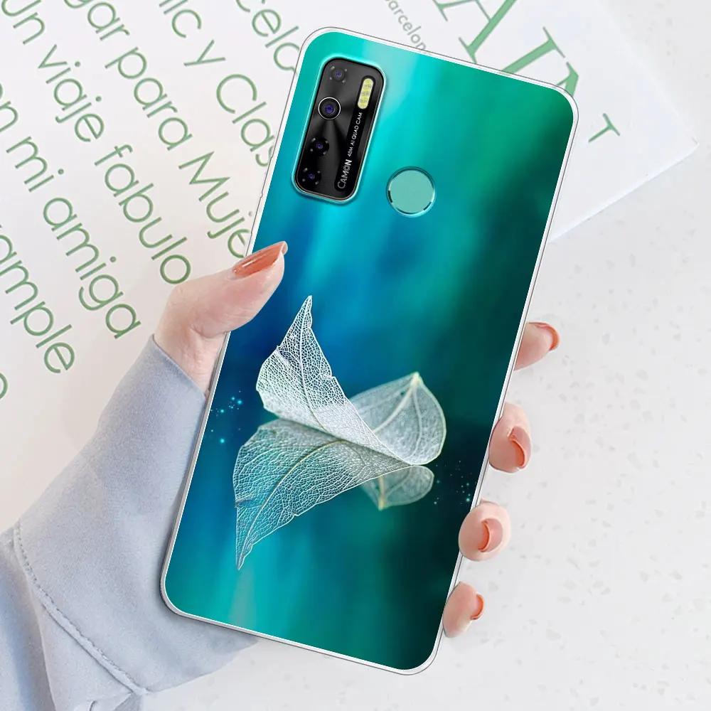 For Tecno Spark 5 Pro Case Cover For Tecno Camon 15 Air /Camon15 Funda Clear Soft Silicone TPU Phone Case or Tecno Spark 5 Coque