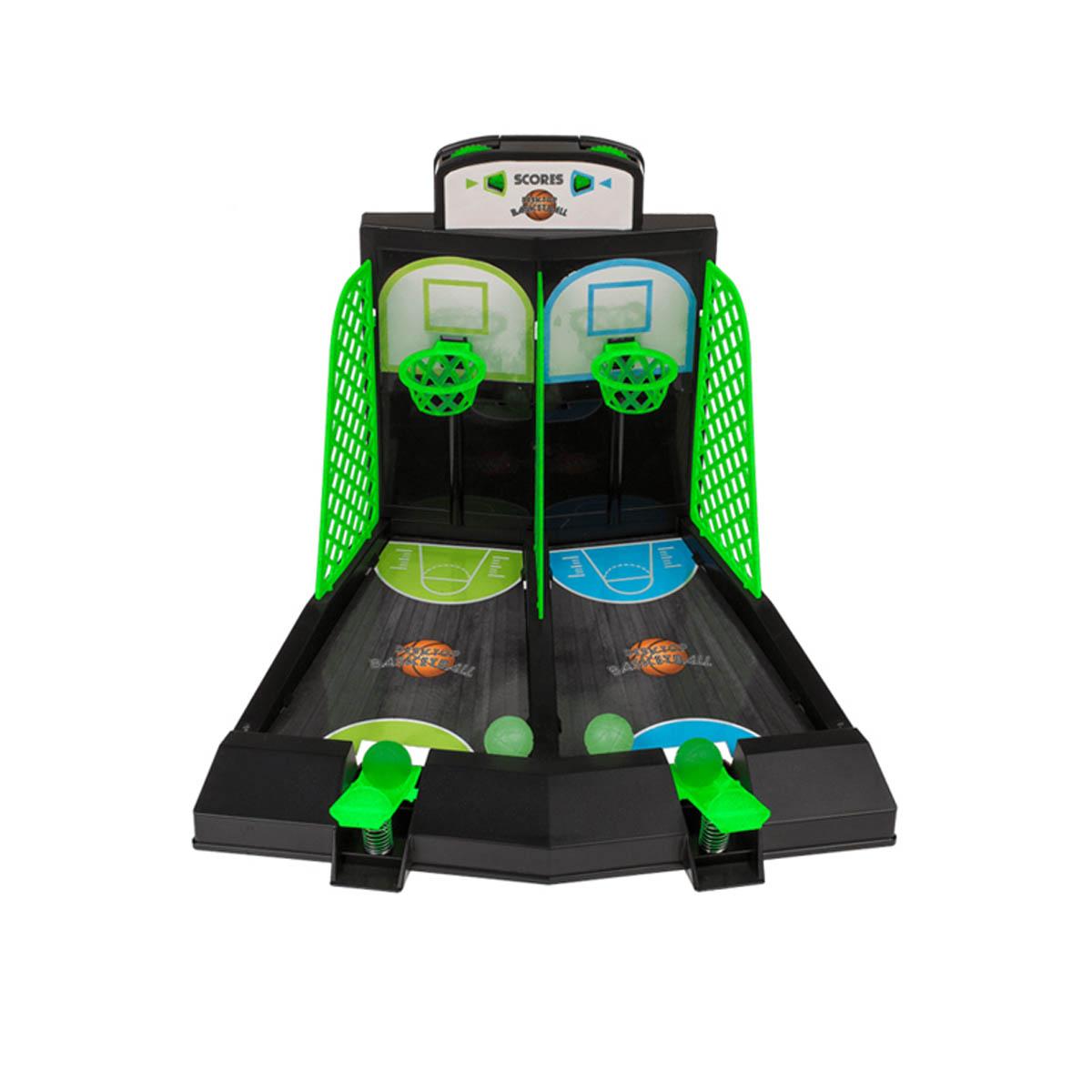 Mini jeu de basket-ball de table qui brille dans le noir