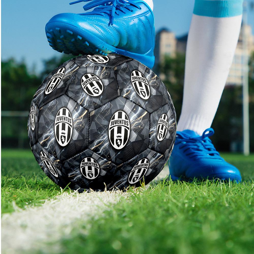 Pallone da calcio a tema Juventus FC Taglia 5 Pallone da calcio Tocco Morbido Pallone da calcio Professionale per Allenamento per Sport all'Aperto