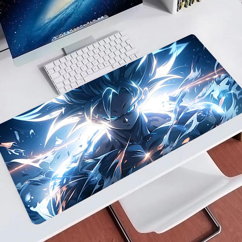 Großes Mauspadd Dragon Ball Anime Erweitertes Schreibtischunterlage Große Gaming-Zubehörteile Bunter Gamer-Teppich Ausfranssicher Dbz Computer-Mauspad