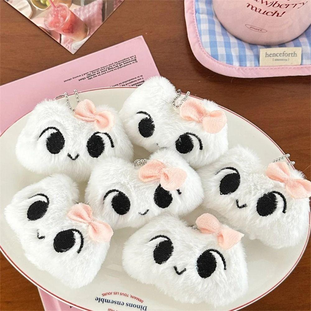 

Плюшевий брелок із зображенням великоокого кота з мультфільмом. Плюшеві плюшеві м’які іграшки. Підвіска з ключем від машини. Style B