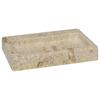 Day and Night - Day and Night Cream Marble Wall Sink 38x24x6.5 Cm