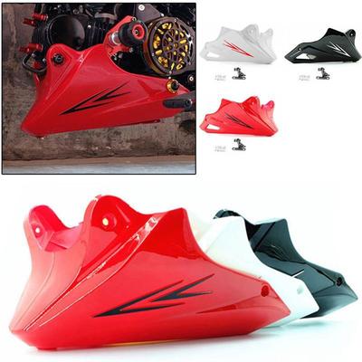 Motorcycle Chin Spoiler Engine Protection Cover Under Cowl Lowered Shrouds For Weather Protection Aesthetic Daily Commuting Long