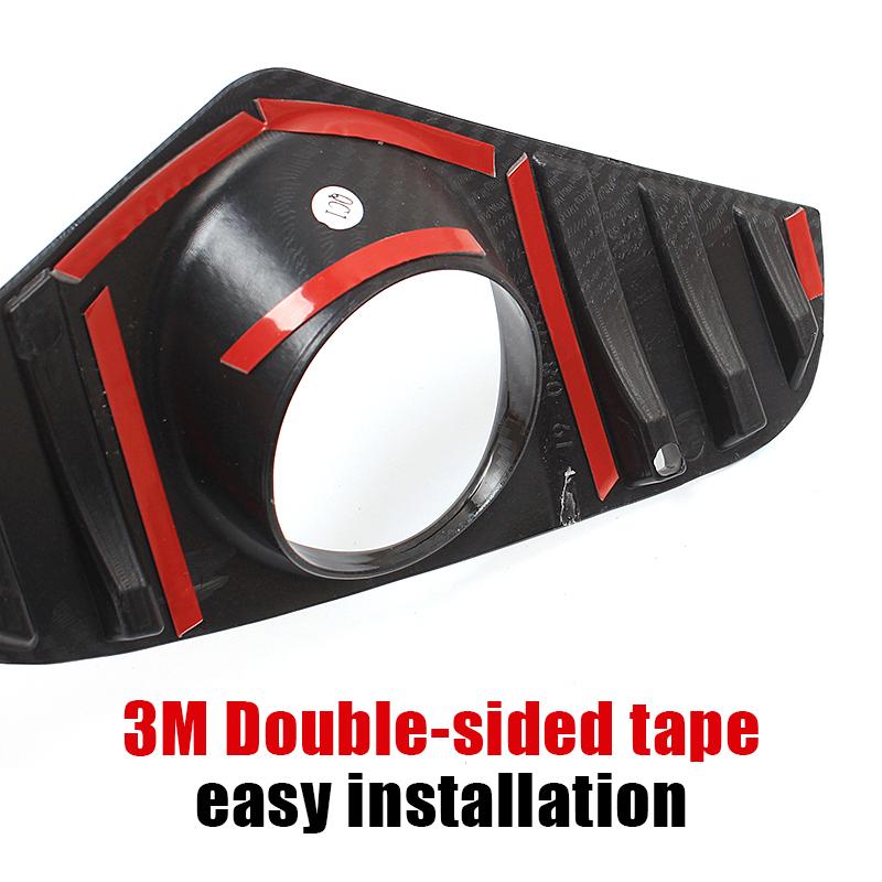 For Toyota RAV4      2024 RAV 4 XA50 Hybrid ABS Car Front Fog Lamp Trim Cover Exterior Stickers Accessories