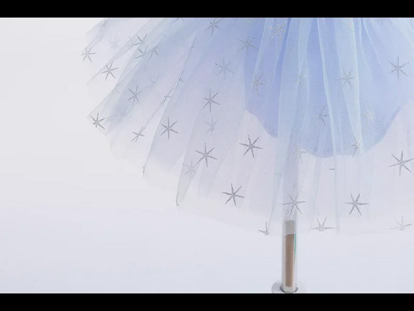 Girls 2025 Frozen Elsa Princess Ballet Skirt Costume for Kindergarten Performance