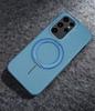 Samsung S26 Ultra Magnetic Carbon Fiber Phone Case with Rotating Stand
