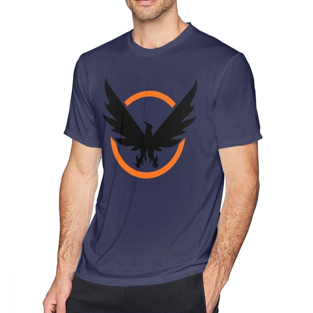 Tom Clancy S The Division T Shirt The Division 2 SHD Logo TShirt ShortSleeve Cute Tee Shirt Basic 100 Cotton Tshirt