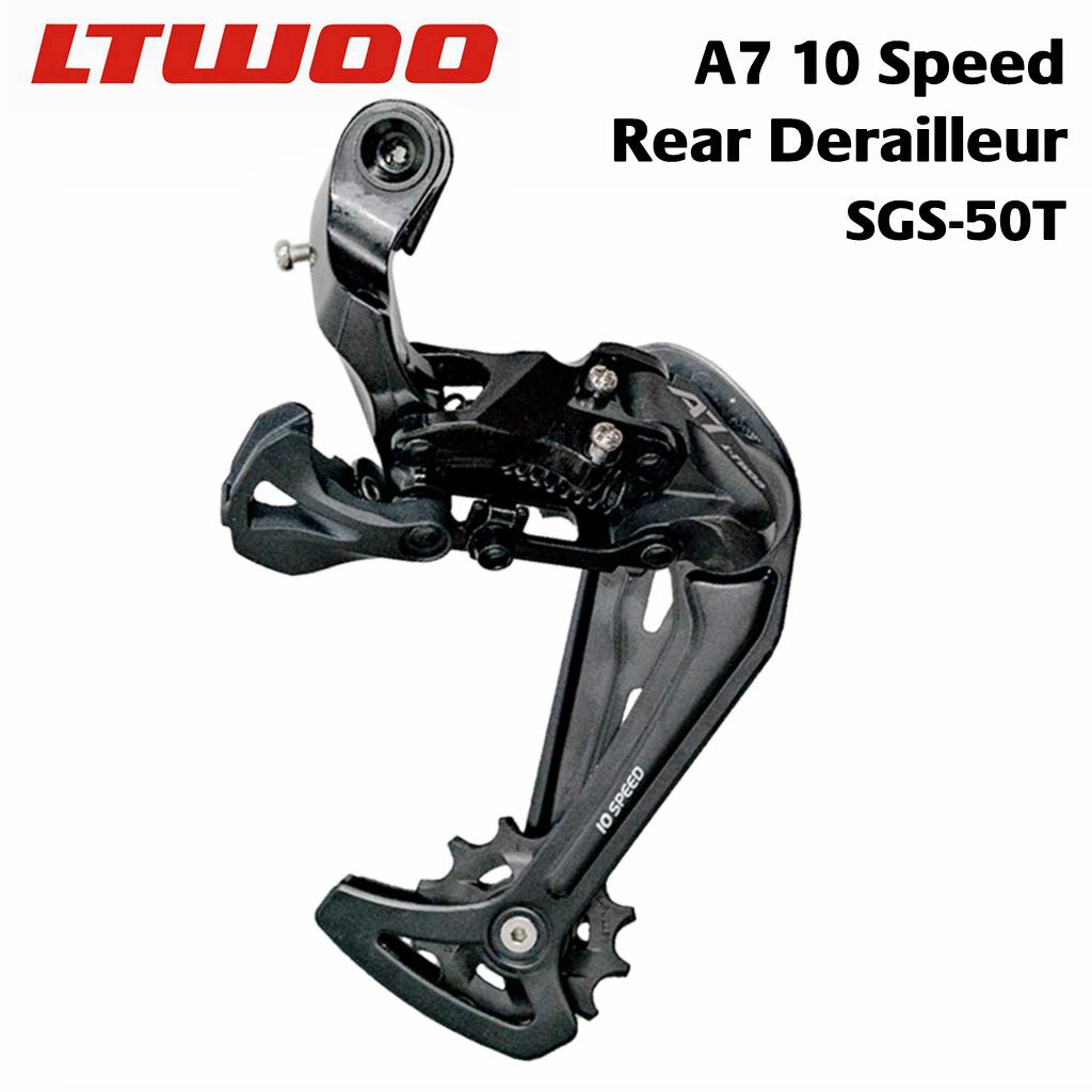 Schimbător spate LTWOO A7 cu 10 viteze pentru MTB, compatibil DEORE