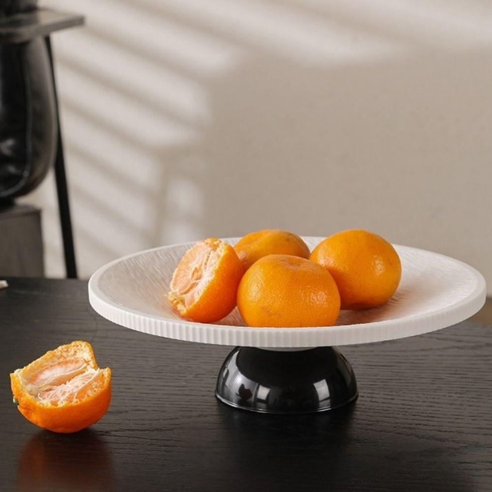 Abtropfende Trockenfruchtschale Kunststoff-Süßigkeitenteller Multifunktionales Snack-Serviertablett für die Küche