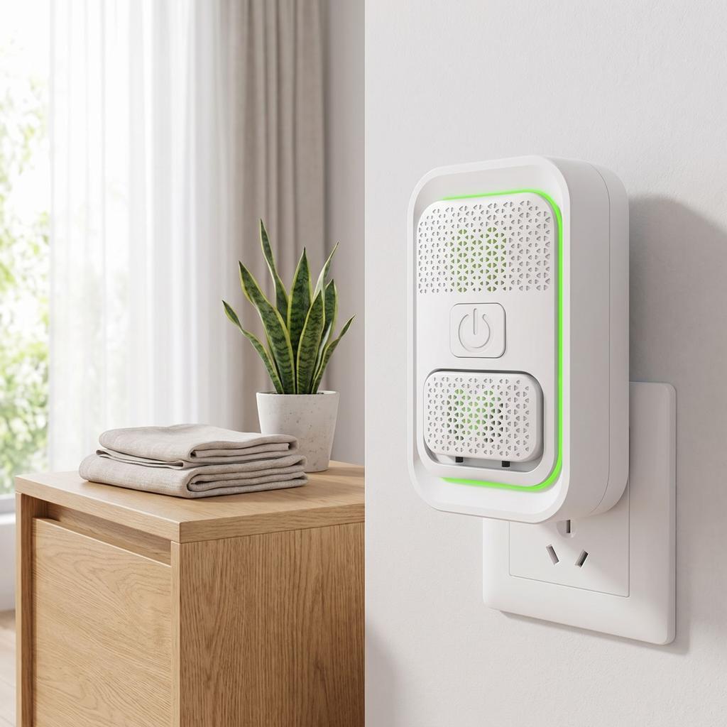 Negative Purifier for Home, Portable Cleaner with Low Noise, Compact Desktop for and