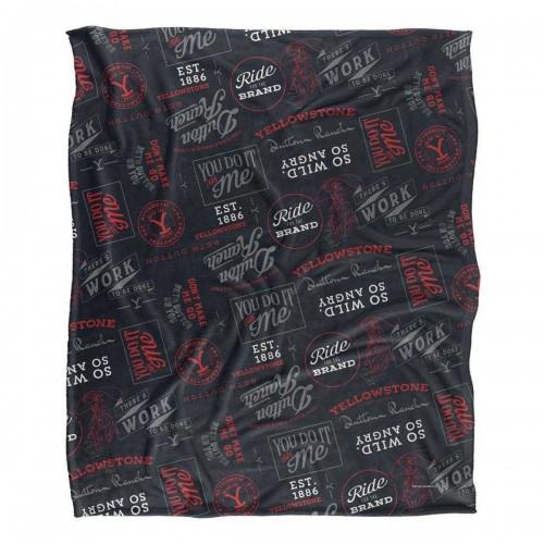 Yellowstone You Do It for Me Silky Supersoft Blanket
