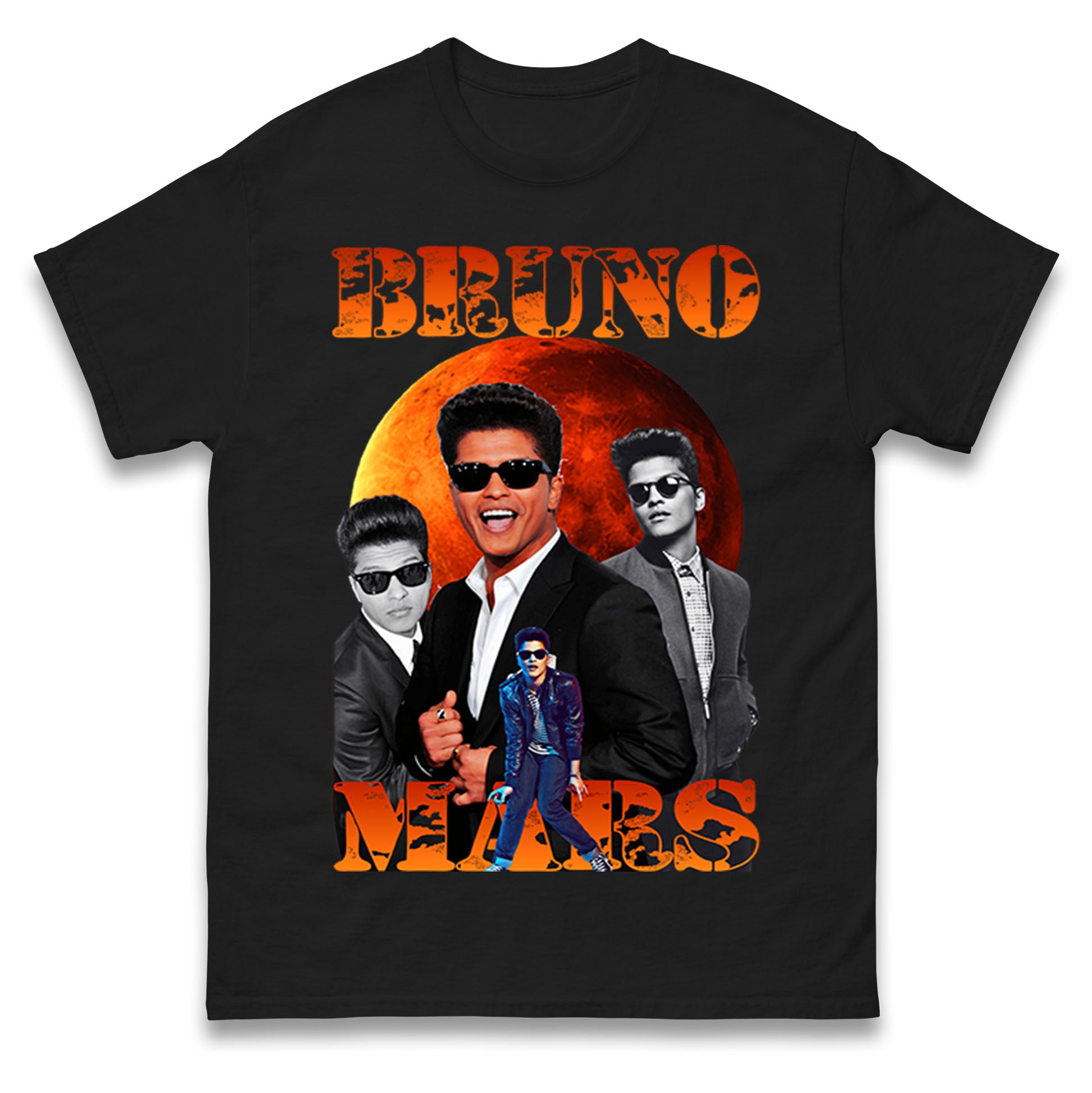 

Bruno Mars Mens T Shirt Womens Tops Tees S