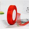 Factory 20 mm Gift Ribbons  Nylon  Organza Ribbons Roll for Wrapping