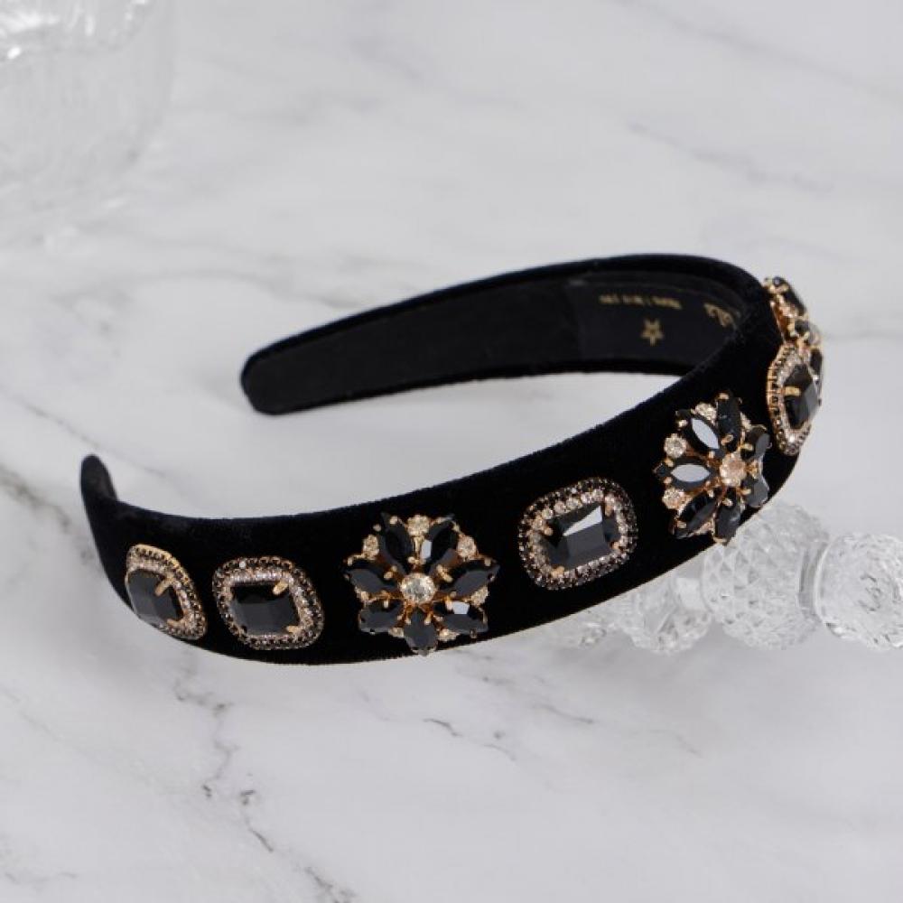 Lara Velvet Antique Hairband Lala H678